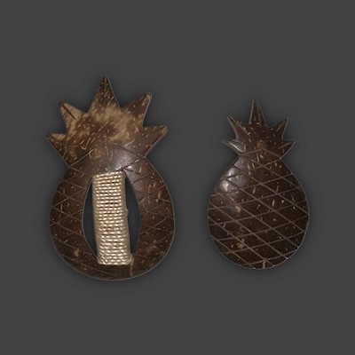 Coconut Shells - Pineapple                                                 